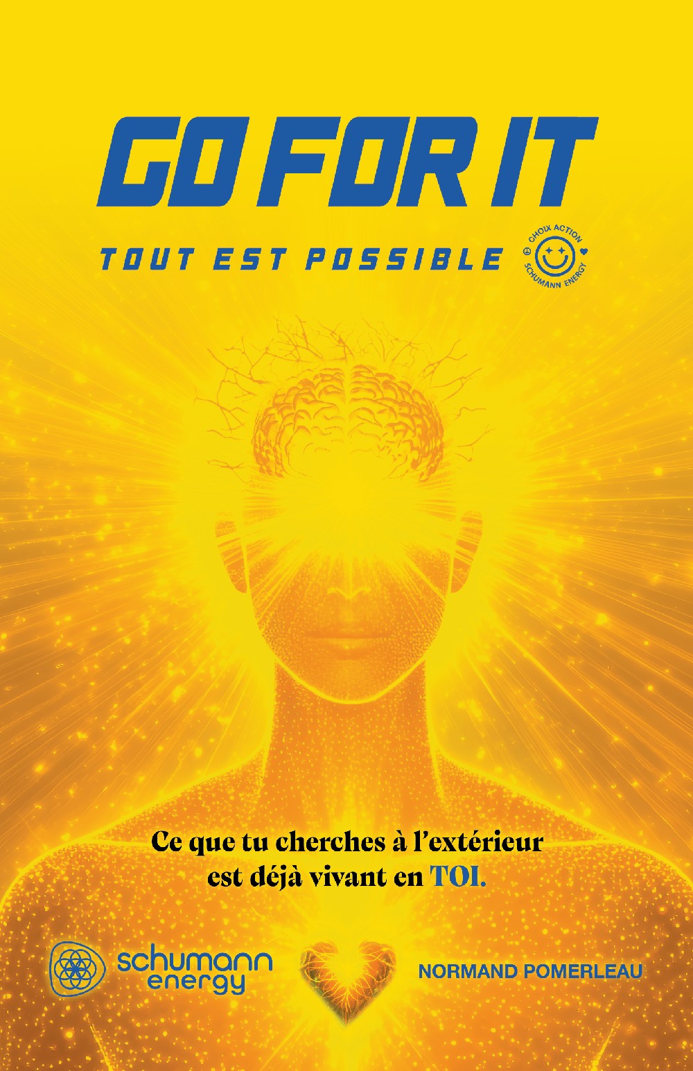 Livre Go for it - Tout est possible - Disponible printemps 2026