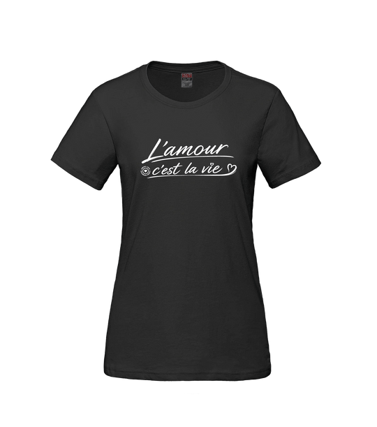 T-shirt - femme - L’amour, c’est la vie