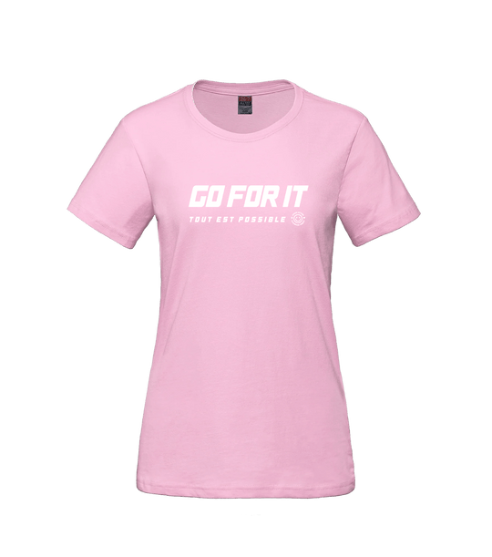 T-shirt femme - Go for it
