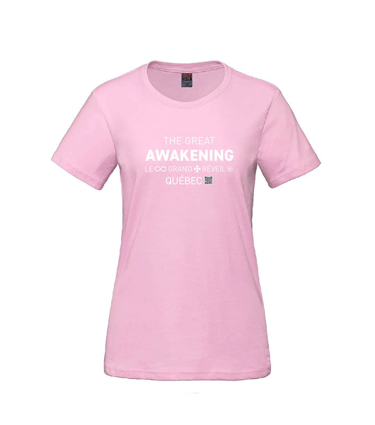 T-shirt - femme - Great awakening Quebec