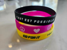 Bracelet Silicone - Go for it